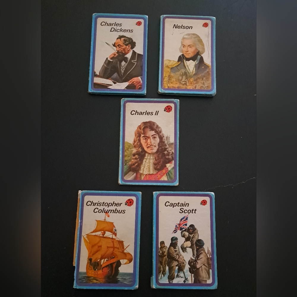 Set Of 5 Historical Ladybird Books From  The UK